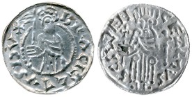 BRETISLAUS I (1037 - 1055)
Denarius C 317 1.02 g. EF | EF