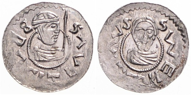 BRETISLAUS II (1092 - 1100)
 Denarius C 380 0.69 g. about EF | about EF