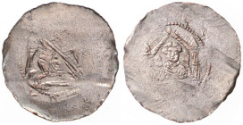 OTTOKAR I OF BOHEMIA (1192 - 1230)
 Denarius C 659 1.06 g. VF | VF