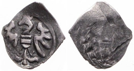 OTTOKAR II OF BOHEMIA (1248 - 1278)
 Pfennig Moravia 0.58 g. VF | VF