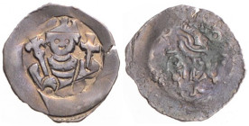 OTTOKAR II OF BOHEMIA (1248 - 1278)
 Pfennig 0.83 g. VF | VF