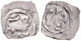 OTTOKAR II OF BOHEMIA (1248 - 1278)
 Pfennig (Babenberg) V 735 1.01 g. VF | VF