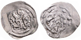OTTOKAR II OF BOHEMIA (1248 - 1278)
 Viennese Pfennig V 705 0.77 g. VF | VF , prasklý | cracked