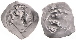 OTTOKAR II OF BOHEMIA (1248 - 1278)
 Pfennig V 724 0.95 g. VF | VF