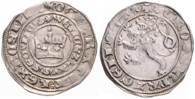 WENCESLAUS II (1278 - 1305)
 Prague Groschen S 1 Y 3.85 g. about EF | EF