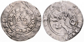CHARLES IV (1346 - 1378)
 Prague Groschen S 4 3.51 g. about VF | about VF