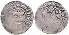 WENCESLAUS IV (1378 - 1419)
 Prague Groschen S 4 2.68 g. about VF | about VF