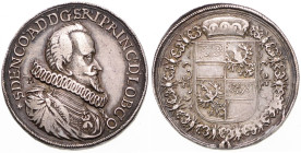 ZDENEK VOJTECH POPEL Z LOBKOVIC (1568 - 1628)
 AE medal To commemorate the Preferment to the Prince (cast) b. l. (1624) 36 mm 26.15 g. about EF | EF