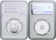 CZECH REPUBLIC
 200 Kc The Accession of the Czech Republic to the EU 2004 Ceská mincovna Ceská mincovna. MCH CRPS-044 PROOF , NGC PF 70 ULTRA CAMEO
