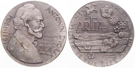 CZECHOSLOVAKIA
 AE medal Antonín Dvorák 1974 17.82 g. UNC | UNC