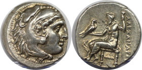 Griechische Münzen, MACEDONIA. Temp. Kassander – Antigonus II. Gonatas. Um 310-275 v. Chr. AR Drachme (4,25 g. 18 mm). In Namen und Typen von Alexande...