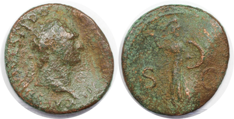 Römische Münzen, MÜNZEN DER RÖMISCHEN KAISERZEIT. Titus (79-81 n. Chr), für Domi...