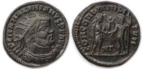 Römische Münzen, MÜNZEN DER RÖMISCHEN KAISERZEIT. Maximianus Herculius (286-310 n. Chr). Antoninianus (2.86 g. 20 mm). Vs.: IMP C M A MAXIMIANVS PF AV...
