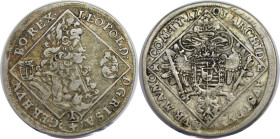RDR – Habsburg – Österreich, RÖMISCH-DEUTSCHES REICH. Leopold I. (1657-1705). 1/4 Taler 1703 KB, Kremnitz. Sehr schön