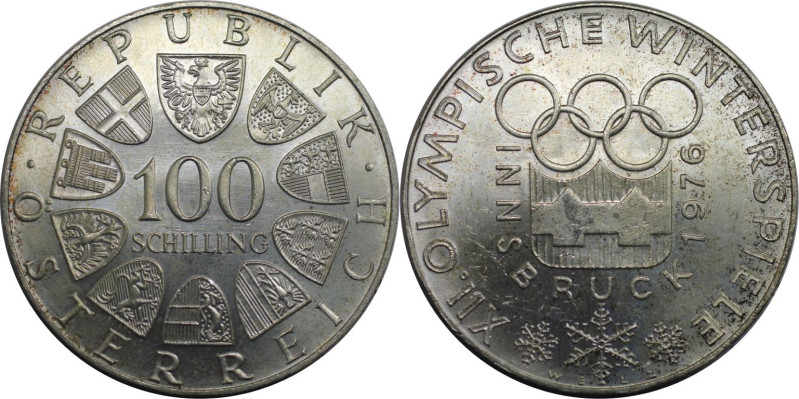 RDR – Habsburg – Österreich, REPUBLIK ÖSTERREICH. XII. Olympische Winterspiele, ...