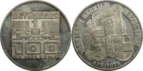 RDR – Habsburg – Österreich, REPUBLIK ÖSTERREICH. 1000 Jahre Kärnten - Herzogstuhl. 100 Schilling 1976. Silber. 23,90 g. KM 2931. Polierte Platte...