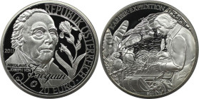 RDR – Habsburg – Österreich, REPUBLIK ÖSTERREICH. Nikolaus Joseph Freiherr von Jacquin. 20 Euro 2011. 20,0 g. 0.900 Silber. 0.58 OZ. KM 3201. Polierte...