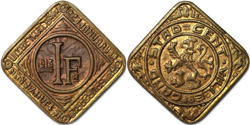 Deutsche Münzen und Medaillen ab 1871, DEUTSCHE NEBENGEBIETE. Notmünze. Stadt Ge...