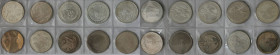 Deutsche Münzen und Medaillen ab 1945, Lots und Samllungen. BUNDESREPUBLIK DEUTSCHLAND. Set 10 Stück x10 DM 1998-2001. Stempelglanz. Einzeln in Münzhü...