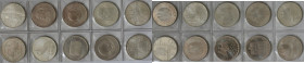 Deutsche Münzen und Medaillen ab 1945, Lots und Samllungen. BUNDESREPUBLIK DEUTSCHLAND. Set 10 Stück x10 Euro 2002-2006. Stempelglanz. Einzeln in Münz...