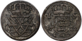 Europäische Münzen und Medaillen, Dänemark / Denmark. DÄNEMARK KÖNIGREICH. Frederik IV. (1699-1730). Skilling 1722, Kopenhagen. Münzmeister Christian ...
