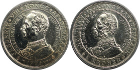 Europäische Münzen und Medaillen, Dänemark / Denmark. Zum Tode von Christian IX. und Krönung Frederik VIII. 2 Kroner 1906. Silber. KM 803. Vorzüglich...