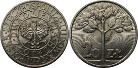 Europäische Münzen und Medaillen, Polen / Poland. Volksrepublik. 20 Zlotych 1973. Proba. Kupfer-Nickel. KM Pr214. Stempelglanz