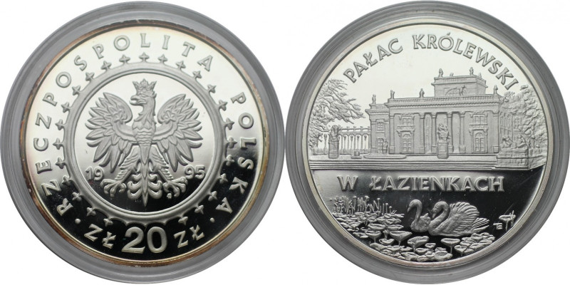 Europäische Münzen und Medaillen, Polen / Poland. Palast Lazienkach. 20 Zlotych ...