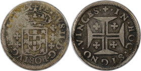 Europäische Münzen und Medaillen, Portugal. Pedro II. 50 Reis ND (1683), Silber. KM 135. Sehr schön