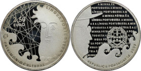 Europäische Münzen und Medaillen, Portugal. Portugiesische Sprache. 2 1/2 Euro 2009, Silber. Polierte Platte