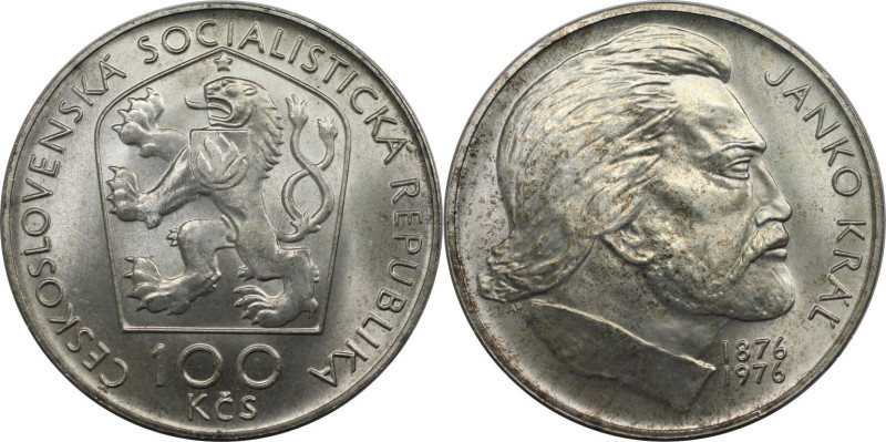 Europäische Münzen und Medaillen, Tschechoslowakei / Czechoslovakia. 100. Todest...