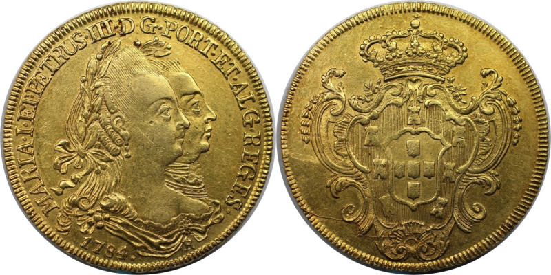 Weltmünzen und Medaillen, Brasilien / Brazil. Maria I. und Pedro III. (1777-1786...