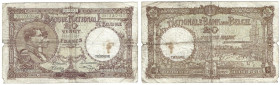 Banknoten, Belgien / Belgium. 20 Francs 26.08.1941. Pick: 111. IV