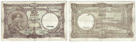 Banknoten, Belgien / Belgium. 20 Francs 19.04.1943. Pick: 111. III-