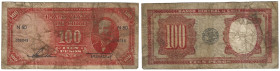 Banknoten, Chile. 100 Pesos 1933-1937. Pick 95. IV