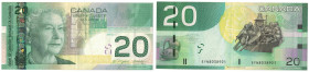 Banknoten, Kanada / Canada. 20 Dollars 2005. Pick 103b. I