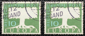 Briefmarken / Postmarken, Deutschland / Germany. BRD. Deutsche Bundespost. 10 Pfennig 1957. L294. ⊙