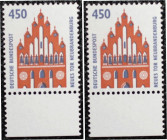 Briefmarken / Postmarken, Deutschland / Germany. BRD. Deutsche Bundespost. Neues Tor Neubrandenburg. 450 Pfennig 1992. L1623. **