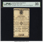 Austria Wiener Stadt Banco 5 Gulden 1.6.1806 Pick A38a PMG Choice Very Fine 35. Toned. 

HID09801242017

© 2022 Heritage Auctions | All Rights Reserve...
