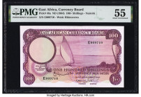 East Africa East African Currency Board 100 Shillings ND (1964) Pick 48a PMG About Uncirculated 55. 

HID09801242017

© 2022 Heritage Auctions | All R...
