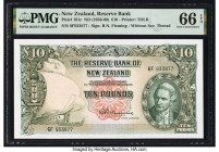 New Zealand Reserve Bank of New Zealand 10 Pounds ND (1956-60) Pick 161c PMG Gem Uncirculated 66 EPQ. 

HID09801242017

© 2022 Heritage Auctions | All...