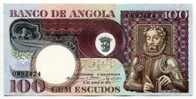 Angola 100 Escudos 1973
P# 106, N# 205502; # OM92424; AUNC