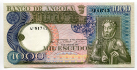 Angola 1000 Escudos 1973
P# 108, N# 207543; # AP81742; UNC