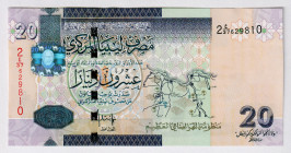 Libya 20 Dinars 2009 (ND)
P# 74, N# 220635; # 629810; UNC