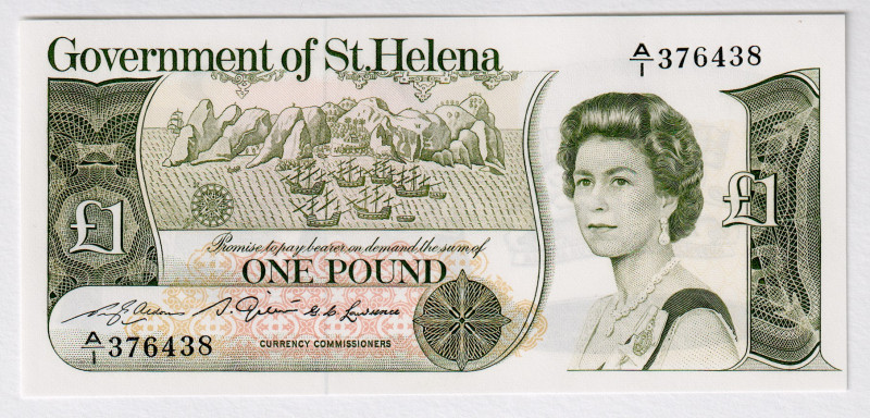 Saint Helena 1 Pound 1981 (ND)
P# 9a, N# 214058; # 376438; Elizabeth II; UNC