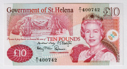 Saint Helena 10 Pounds 2012
P# 12b, N# 236987; # 400742; Elizabeth II; UNC