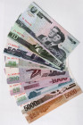 Korea Lot Of 10 Banknotes 2013 - 2017
P# CS9 - CS17, CS20, 5 - 10 - 50 - 100 - 200 - 500 - 1000 - 2000 - 5000 - 5000 Won; UNC