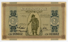 Netherlands East Indies 2 1/2 Gulden 1940
P# 109a, N# 311485; # CN068662; XF