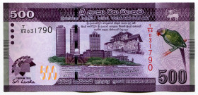 Sri Lanka 500 Rupees 2013
P# 129, N# 202538; # T54-031790; Commonwealth Heads of Government Meeting; UNC