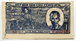Vietnam North 1 Dong 1948 (ND)
P# 16, N# 220901; # BJ Z.12346; VF-XF